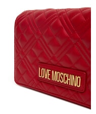 LOVE MOSCHINO SMART DAILY Clutch mit Metall-Schultergurt ROT - Damentaschen - 4