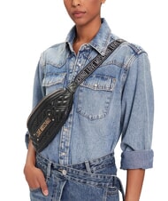 LOVE MOSCHINO QUILTED Umhängetasche Schwarz - Damentaschen - 6