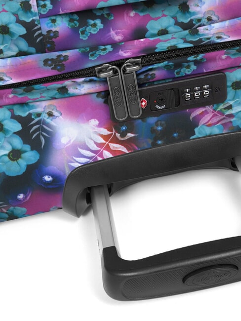 TRANSIT'R L Großer Trolley Traumblume dunkel - Halbharte Trolleys