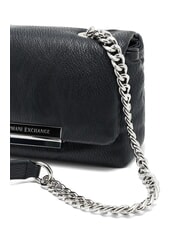 ARMANI EXCHANGE A|X Mini-Umhängetasche mit Überschlag Schwarz - Damentaschen - 4