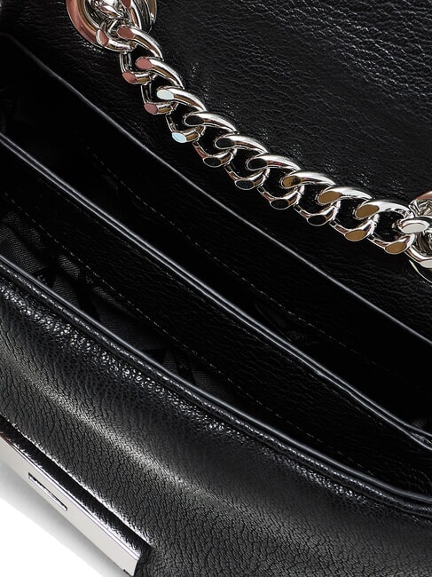 A|X Mini-Umhängetasche mit Überschlag Schwarz - Damentaschen