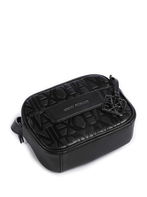 LIZ PEBBLE Kameratasche mit geprägtem Logo Schwarz - Damentaschen