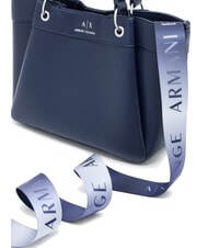 ARMANI EXCHANGE WAVE Handtasche mit Schultergurt Himmelskapitän - Damentaschen - 4