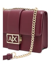ARMANI EXCHANGE JODIE Mittelgro&szlig;e, wandelbare Tasche Rille - Damentaschen - 3