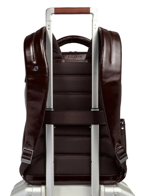 BLUE SQUARE Fast-Check 14" Laptop-Rucksack MAHAGONI - PC-Rucksäcke