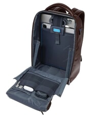 PIQUADRO BLUE SQUARE Fast-Check 14" Laptop-Rucksack MAHAGONI - PC-Rucksäcke - 6