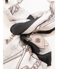 LIUJO LOGO Stola mit Aufdruck Eisgrau - Schals - 3