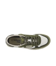 VICTORIA C80 Ledersneaker mit Vintage-Logo khaki - Herrenschuhe - 5