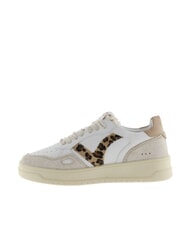 VICTORIA SEUL Damen-Sneaker mit Animalier-Logo Kamel - Damenschuhe - 4