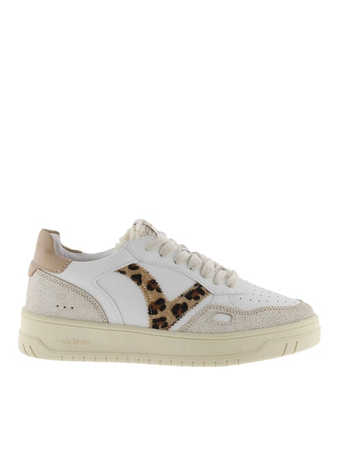 SEUL Damen-Sneaker mit Animalier-Logo Kamel - Damenschuhe