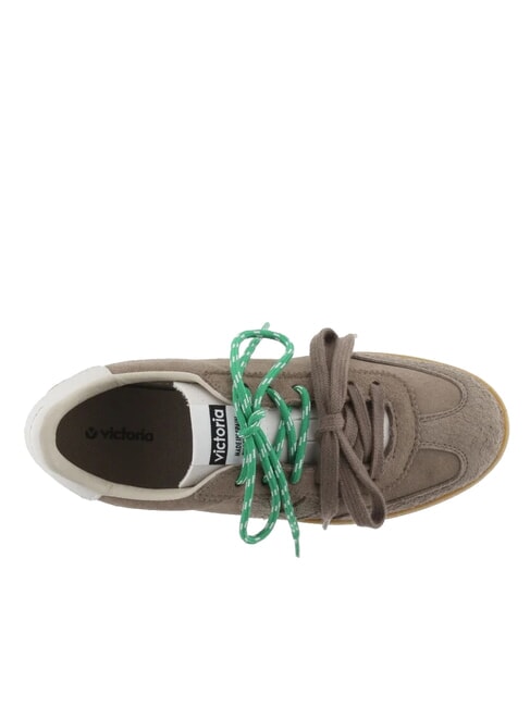 BERLIN Sneaker mit karamellfarbener Sohle Vision - Damenschuhe