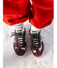 VICTORIA BERLIN Radsport-Sneaker mit Animal-Print Weiß - Damenschuhe - 6