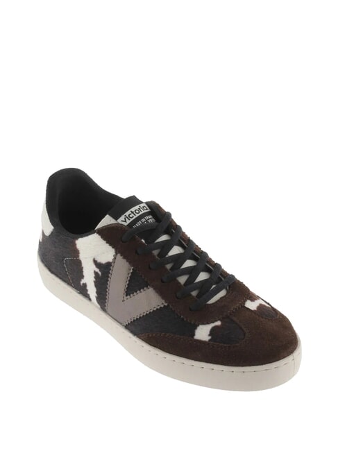 BERLIN Radsport-Sneaker mit Animal-Print Weiß - Damenschuhe