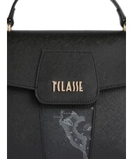 ALVIERO MARTINI PRIMA CLASSE WINDY CITY Kleine Tasche mit Geo Dark-Einsatz Schwarz - Damentaschen - 3