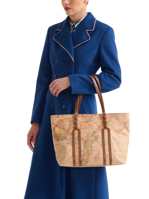 HIGHLAND SOFT Schulter-Einkaufstasche Kastanie - Damentaschen