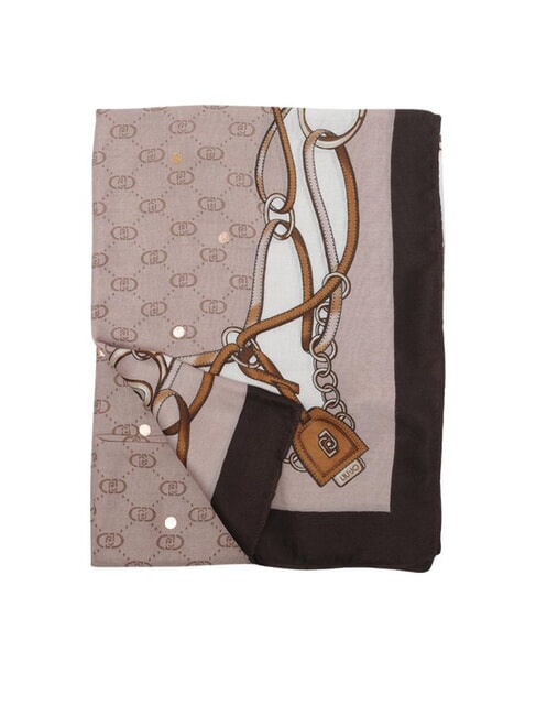 LOGO Stola mit Aufdruck natürlich - Schals