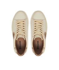 BLAUER VENUS Turnschuhe Creme/Python - Damenschuhe - 4