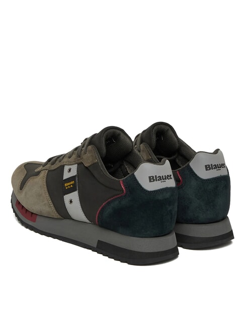 QUEENS  Herren-Sneaker schwarz/milit&auml;risch - Herrenschuhe