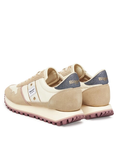 MILLEN  Damen-Sneaker Creme/Mauve - Damenschuhe