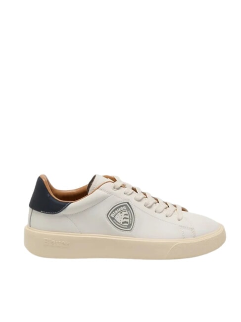 BUCK Turnschuhe creme/marine - Herrenschuhe