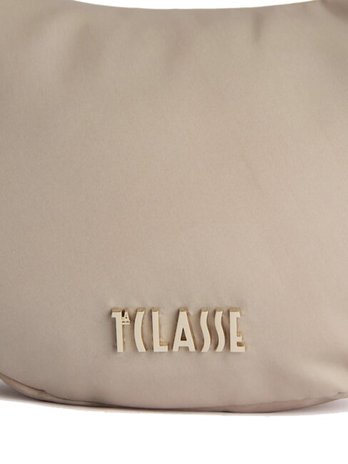 PUFFY NYLON Mini-Halbmond-Umhängetasche greige - Damentaschen