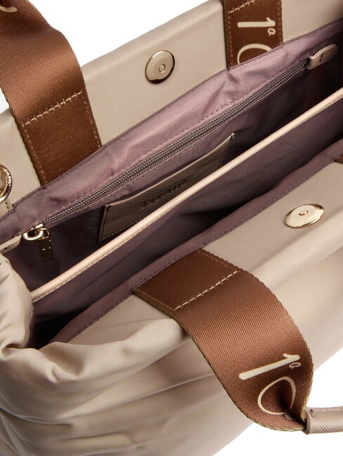 PUFFY NYLON Tragetasche mit Schultergurt greige - Damentaschen