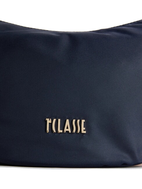 STORMY NYLON Kleine halbmondförmige Umhängetasche Nachtblau - Damentaschen