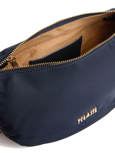 STORMY NYLON Kleine halbmondförmige Umhängetasche Nachtblau - Damentaschen