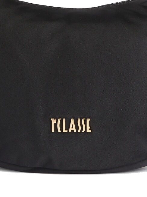 STORMY NYLON Kleine halbmondförmige Umhängetasche Schwarz - Damentaschen