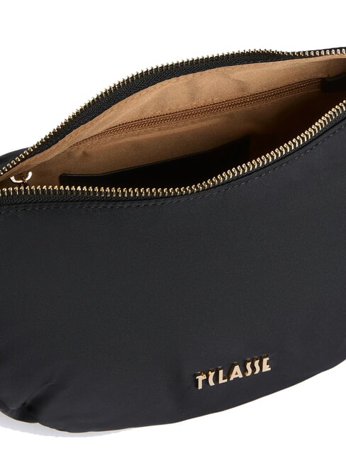 STORMY NYLON Kleine halbmondförmige Umhängetasche Schwarz - Damentaschen