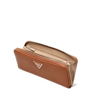 GUESS LAUREL 2 Große Geldbörse mit Rundum-Reißverschluss und Handgelenksschlaufe - Brieftaschen Damen