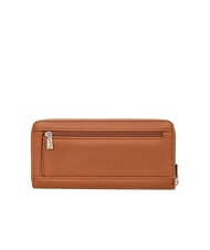 GUESS LAUREL 2 Große Geldbörse mit Rundum-Reißverschluss und Handgelenksschlaufe COGNAC - Brieftaschen Damen - 3