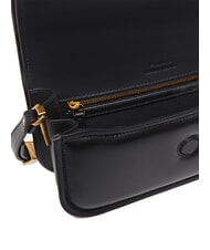 PINKO LOVE BOX Umhängetasche aus Leder schwarz-antikgold - Damentaschen - 3