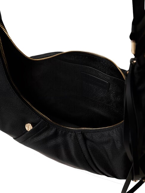 FOLD Schultertasche dunkles Schwarz - Damentaschen