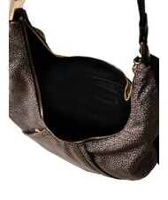 BORBONESE FOLD Schultertasche OP / NATUR / SCHWARZ - Damentaschen - 4