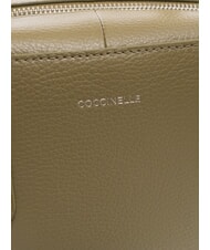 COCCINELLE SWAP Umhängetasche aus Leder mit Schultergurt Lorbeergrün - Damentaschen - 5