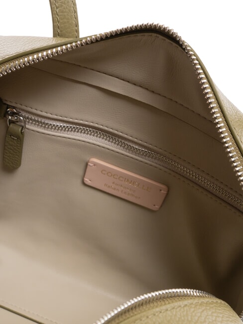 SWAP Umhängetasche aus Leder mit Schultergurt Lorbeergrün - Damentaschen