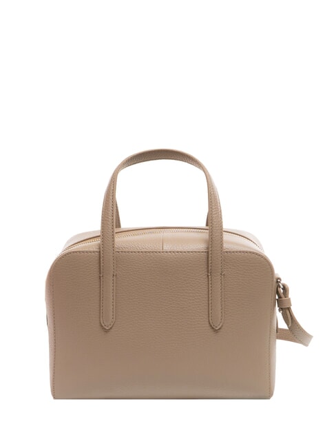 SWAP Umhängetasche aus Leder mit Schultergurt warmes Taupe - Damentaschen