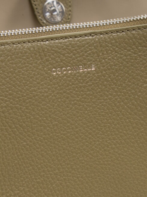 SWAP Ledertasche mit Schultergurt Lorbeergrün - Damentaschen