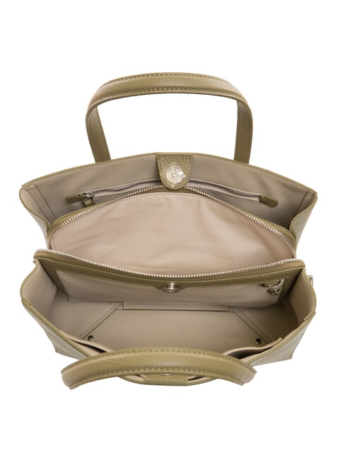 SWAP Ledertasche mit Schultergurt Lorbeergrün - Damentaschen