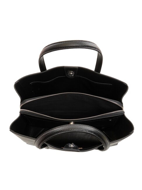 SWAP Ledertasche mit Schultergurt Schwarz - Damentaschen