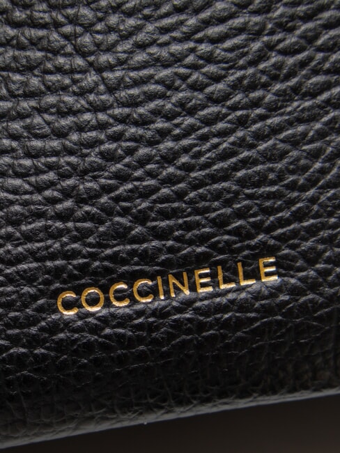 ISIDE Kleine Umhängetasche aus Leder Schwarz - Damentaschen