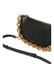 COCCINELLE ISIDE Kleine Umhängetasche aus Leder Schwarz - Damentaschen - 3