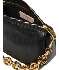 COCCINELLE ISIDE Kleine Umhängetasche aus Leder Schwarz - Damentaschen - 6