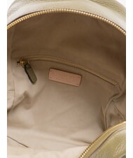 COCCINELLE JEN Runder Lederrucksack mit Tasche Lorbeergrün - Damentaschen - 6