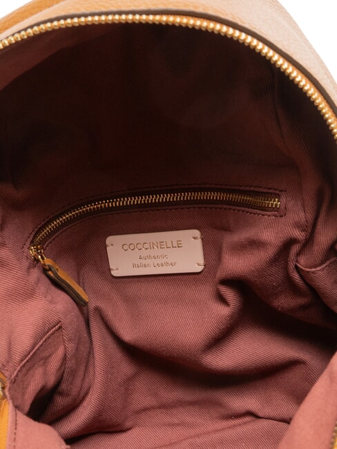 JEN Runder Lederrucksack mit Tasche CUIR - Damentaschen