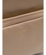 COCCINELLE JEN Runder Lederrucksack mit Tasche warmes Taupe - Damentaschen - 5