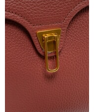 COCCINELLE MARVIN Lederhandtasche mit Schultergurt Brandy - Damentaschen - 5