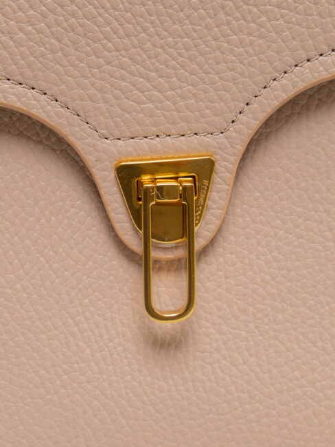 MARVIN Lederhandtasche mit Schultergurt Rosetten - Damentaschen