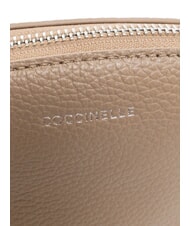 COCCINELLE AGATEA Kosmetiktasche aus Leder warmes Taupe - Etuitaschen &amp; Necessaire - 3